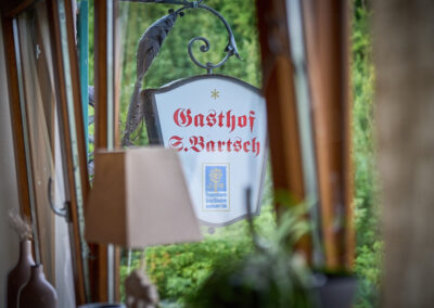 Deko in der Gaststube vom Gasthaus Bartsch 33